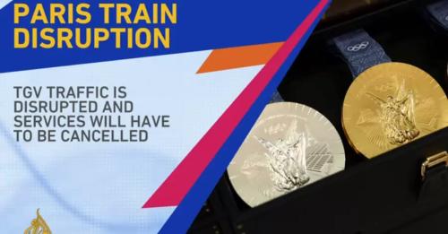 Напередодні Олімпіади у Франції стались диверсії на залізниці – потяги масово скасовують