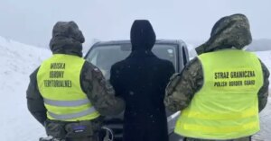 В Польщі арештували українця за перевезення нелегалів.