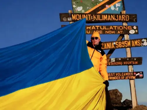 Українець здобув рекорд на вершині Кіліманджаро та зробив важливе нагадування.…