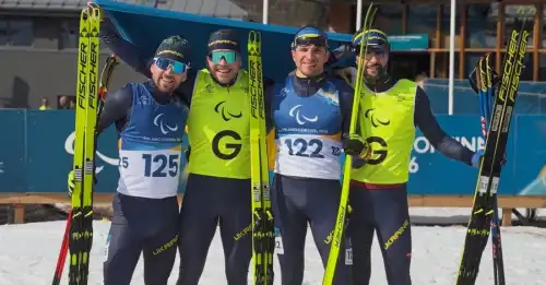 Українські біатлоністи вдруге вибороли дубль у спринті-гонці переслідування на Паралімпіаді-2026.