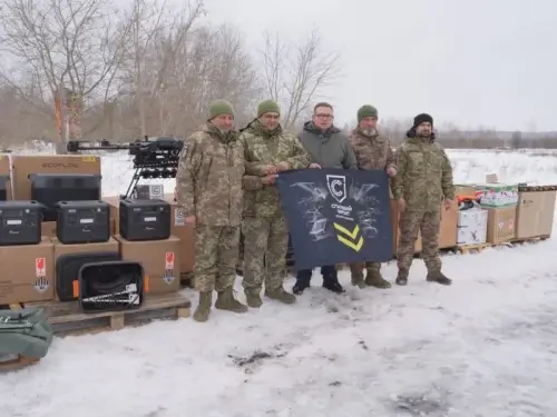“Металургійний щит” Ахметова надав 157-ій бригаді габаритні безпілотники та засоби&hellip;