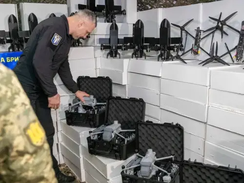 Київська спільнота надала 5-ій штурмовій бригаді 1300 дронів, – Кличко