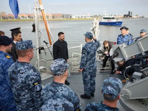 Нідерланди невдовзі навчать український екіпаж і нададуть Україні судно. Воно&hellip;