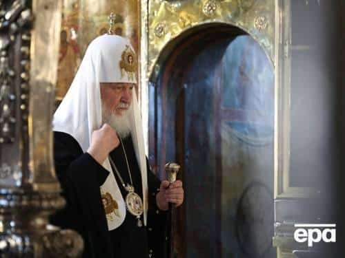 Глава РПЦ Кирило поздоровив віруючих з січневим святом.