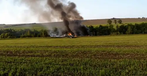 У РФ розбився бомбардувальник Ту-22М3, який атакував українські міста