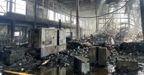 Російські сили зруйнували склад із гуманітарною допомогою Товариства Червоного Хреста…