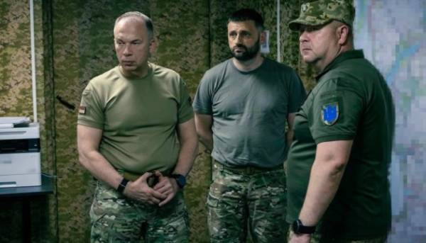 Сирський побував на передовій в районі Оріхова та Гуляйполя.