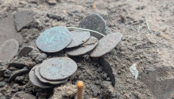 На Полтавщині виявлено скарб із монетами, що датуються XIV століттям