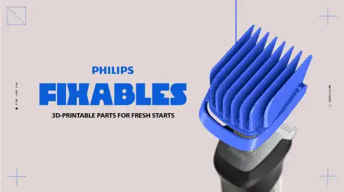 Philips представляє оновлені 3D-надруковані компоненти, доступні безкоштовно для OneBlade та…