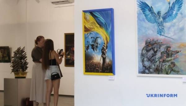 У столиці України презентували експозицію з нагоди відзначення Дня Незалежності.