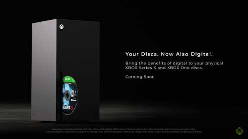 Microsoft Xbox буде конвертувати фізичні ігрові диски у цифрові копії
