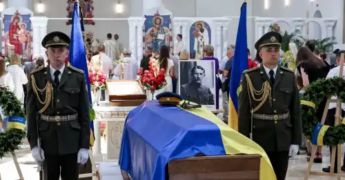 У Києві другий день поминальних заходів за Коновальцем відвідав очільник Офісу Президента Буданов.