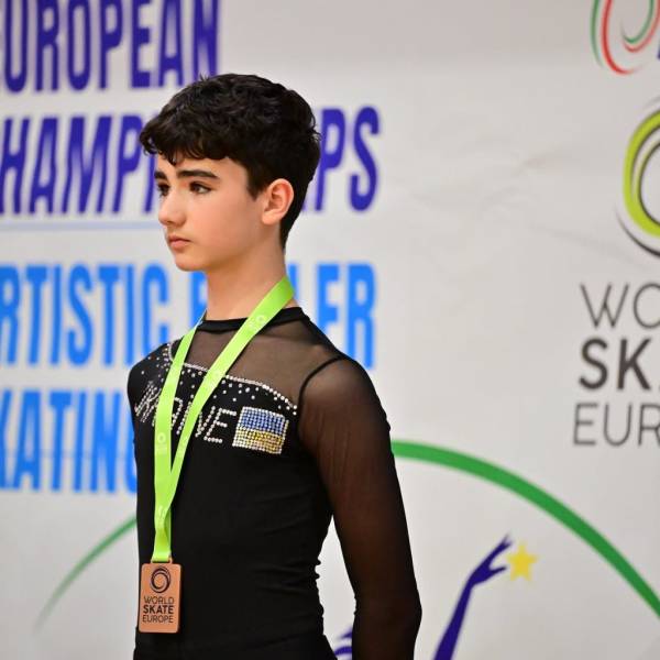 Чернівчанин здобув бронзу на чемпіонаті Європи з фігурного катання на роликах