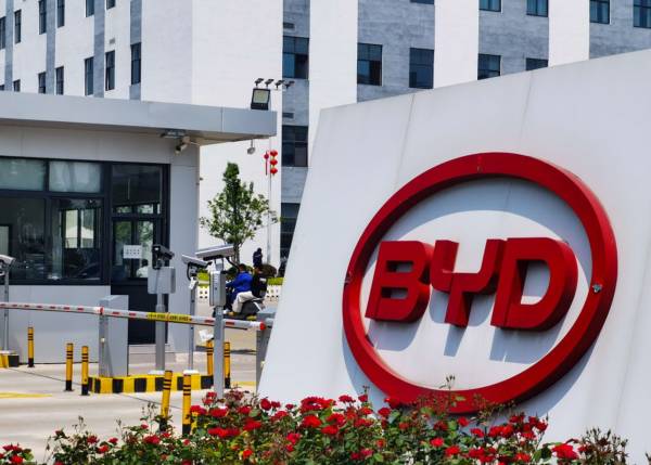 BYD будує чотири заводи в Європі